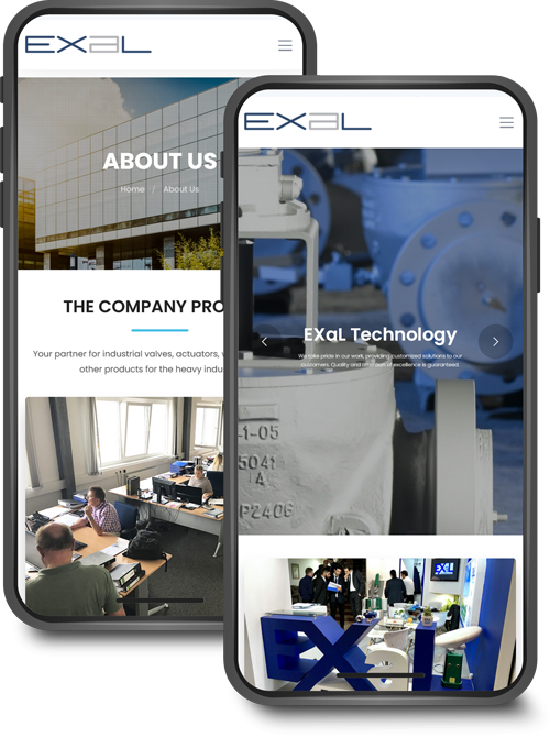 EXaL Technology- Responsive Webdesign